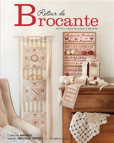 Petites croix rouges a broder