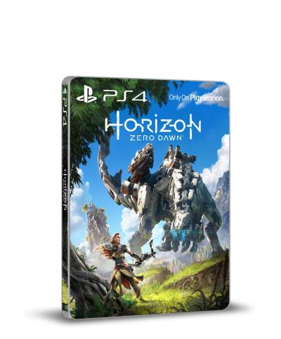 Pochette avant du jeu Horizon Zero Dawn Steelbook PS4