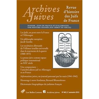 Archives Juives n°46/2
