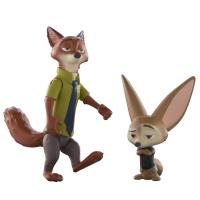 Figurines Zootopie Nick et Finnick