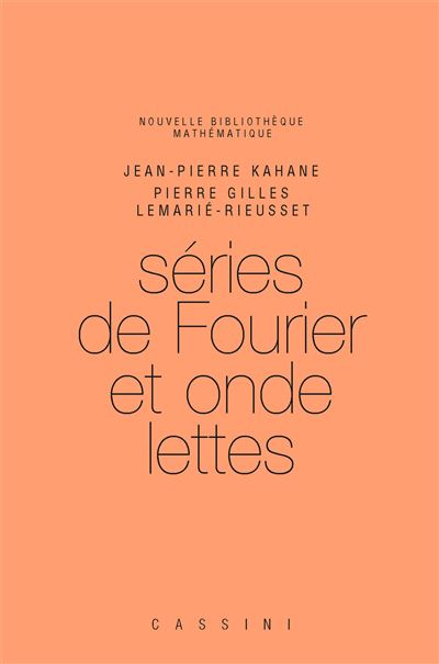 Séries de Fourier et ondelettes