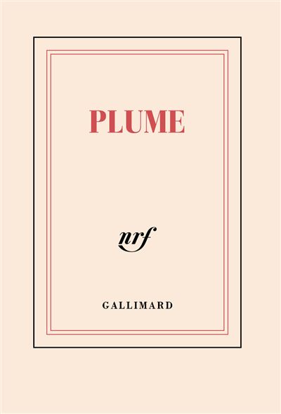 Carnet poche ligne Plume