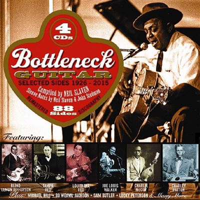 Bottleneck Guitar Selected Sides 1926-2015 Coffret Inclus un livret de 28 pages