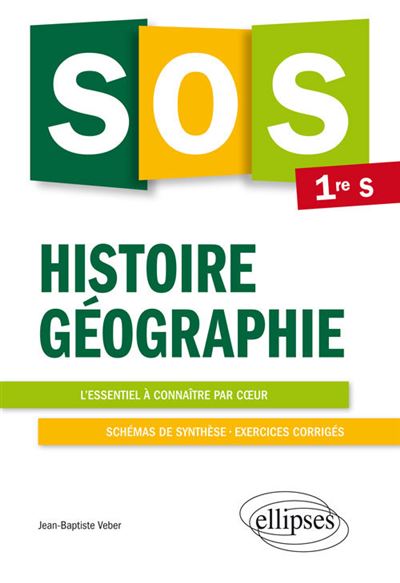 SOS Histoire Géographie 1ère S