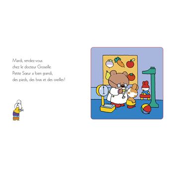 Petit Lapin Blanc passe une bonne semaine