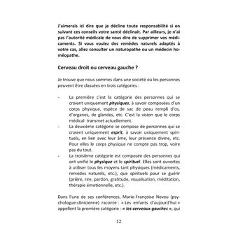 Notre corps veut la santé !