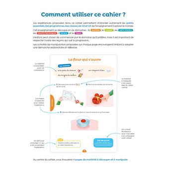 Mes activités Montessori - 25 expériences pour explorer le monde