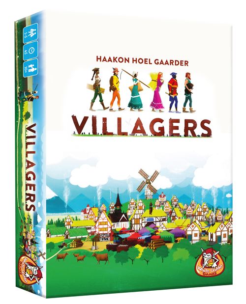 Jeu de Cartes Villagers White Goblin Games  Jeu en Néerlandais