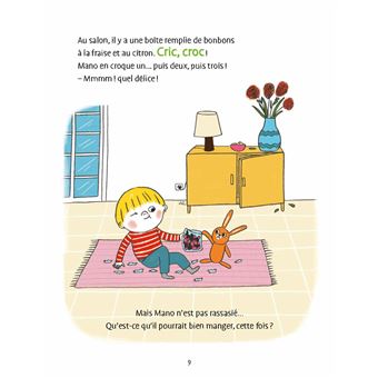 Bien grandir avec Mano - Mal manger et manger bien