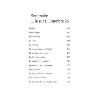 Chambre 206 & Chambre 25, la suite
