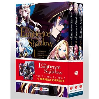 The Eminence in Shadow - Pack découverte vol. 01 à 03 (1 vol. offert)