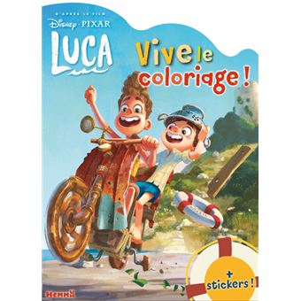 Disney Pixar Luca - Vive le coloriage !