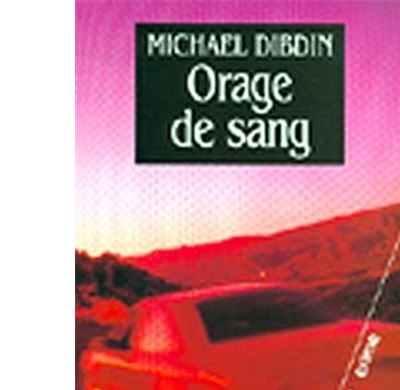 Orage de sang - Michael Dibdin (2001)