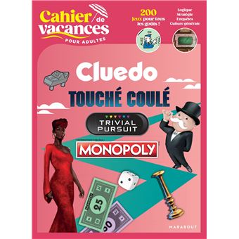 Cahier de vacances Multijeux  Hasbro