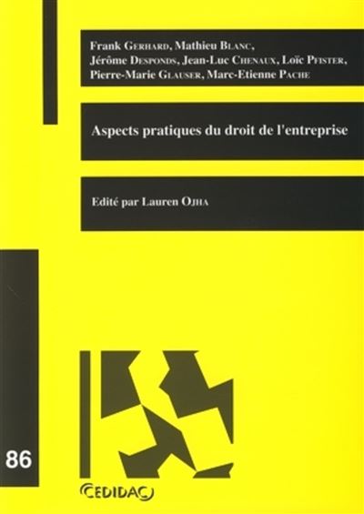 Les aspects pratiques du droit de l'entreprise