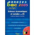 Annales du Bac Sciences économiques et sociales ES