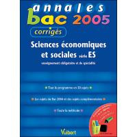 Annales du Bac Sciences économiques et sociales ES