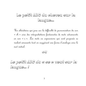 Le petit ABC du cheveu sur la langue