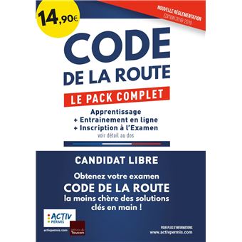 Code de la route 2019 - Le pack complet