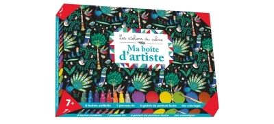 Ma boîte d'artiste  - coffret avec accessoires