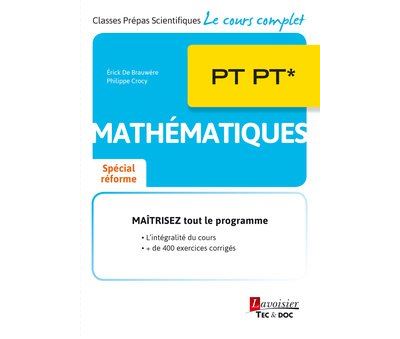 Mathématiques PT-PT*