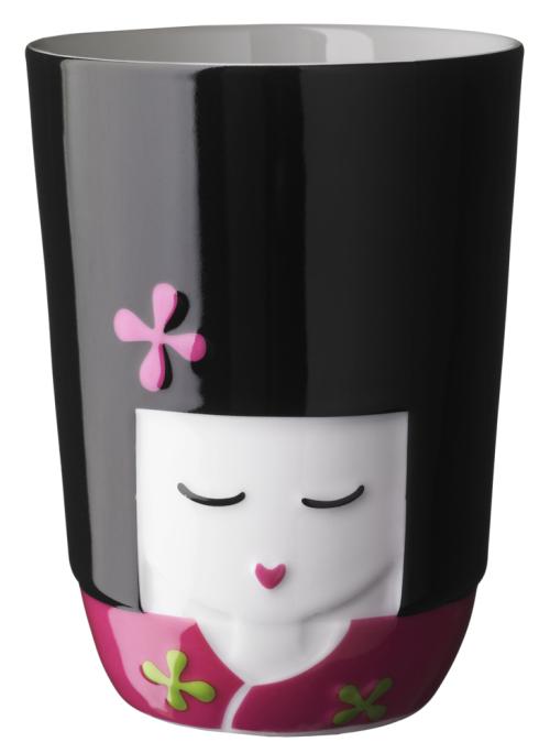 Mug Kokeshi 210 ml QDO Rose