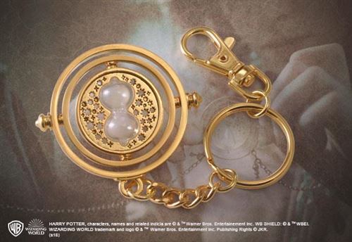 Porte-Clés Noble Collection Harry Potter - Porte-Clés Métal Time Turner 4 Cm