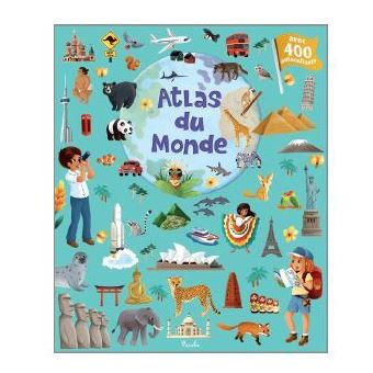 Atlas du monde - Autocollants