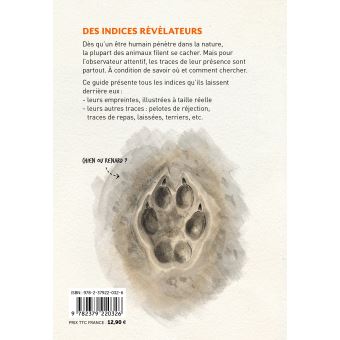 Reconnaître facilement les traces d'animaux - Traces grande nature