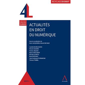 Actualites en droit du numerique