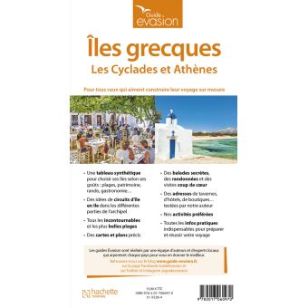 Guide Evasion Îles Grecques - îles Cyclades et Athènes