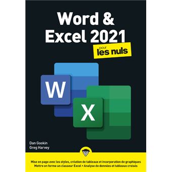 Word et Excel 2021 Mégapoche Pour les Nuls