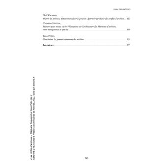 Les conflits d'archives