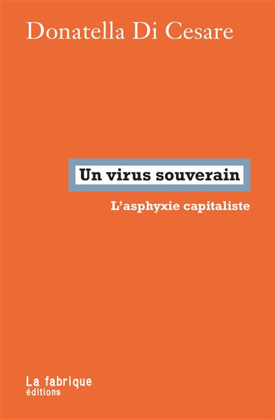 Un virus souverain - Donatella Di Cesare - broché
