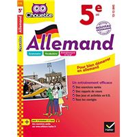 Allemand LV2 5ème Cycle 4 Niveau A1, A2 Workbook