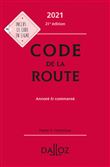 Code de la route 2021, annoté et commenté