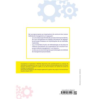 Le Management en pratique. Comment construire votre propre méthode?