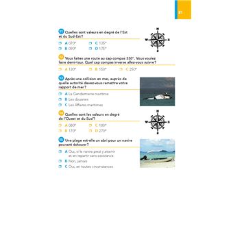 Code Vagnon - Permis plaisance - Option côtière. Objectif 100% réussite