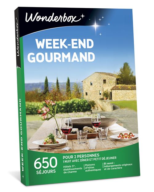 Wonderbox Week-end gourmand FR