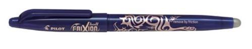 Pilot Frixion Rollerball Stylo Effaçable Pointe Large 1.0mm Bleu