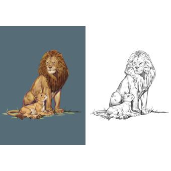 LE ROI LION - Super Colos - Disney