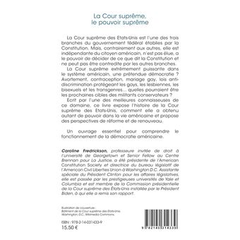 La Cour suprême, le pouvoir suprême