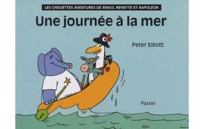 Journee a la mer (Une) - Peter Elliott - Pastel-Ecole Des Loisirs - relié - Album jeunesse dès 3 ans