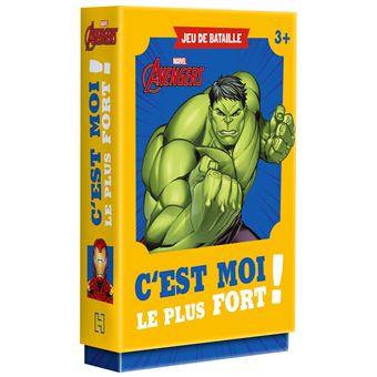 AVENGERS - Jeu de cartes - Bataille - C'est moi le plus fort ! - MARVEL