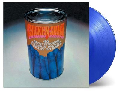 40 blue fingers/vinyle couleur