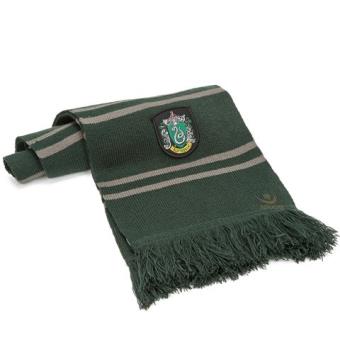 Écharpe Serpentard Harry Potter Cinereplicas Verte et grise 190 cm - 1