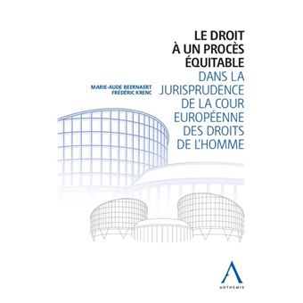 Le droit à un procès équitable dans la jurisprudence de la cour européenne des droits de l'Homme