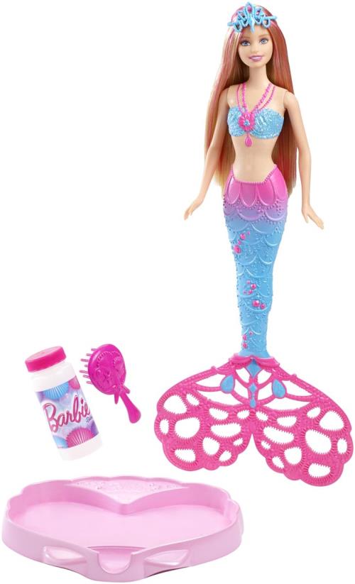 Poupée Barbie Sirène Mattel Bulles Magiques