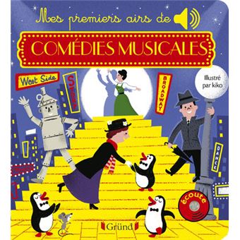 Mes Premiers Aires De Comedies Musicales Livre Sonore Avec 6 Puces Avec Les Extraits Originaux D Livre Sonore Cartonne Kiko Achat Livre Fnac
