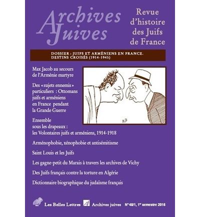 Archives Juives n°48/1 -  Collectif - broché
